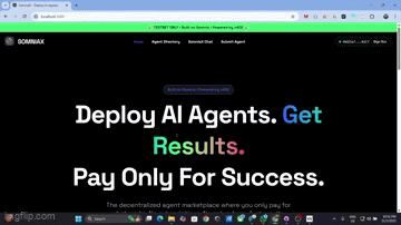SomniaX | AI Agent Marketplace